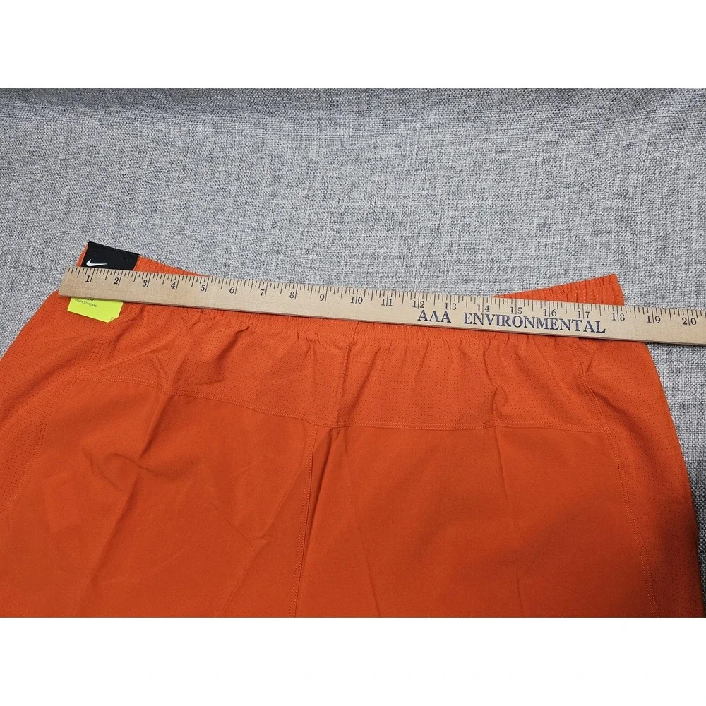 Clemson Tigers Shorts Mens 2XL Orange Nike Dri Fit Flex Football Team Issued